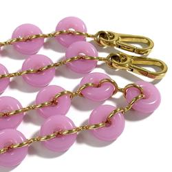 Loewe Women's Donut Chain Shoulder Strap Pink