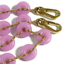 Loewe Women's Donut Chain Shoulder Strap Pink