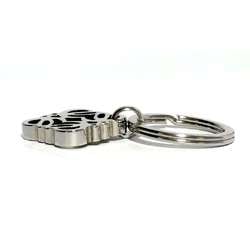 LOEWE Men's and Women's Anagram Keychain Keyring