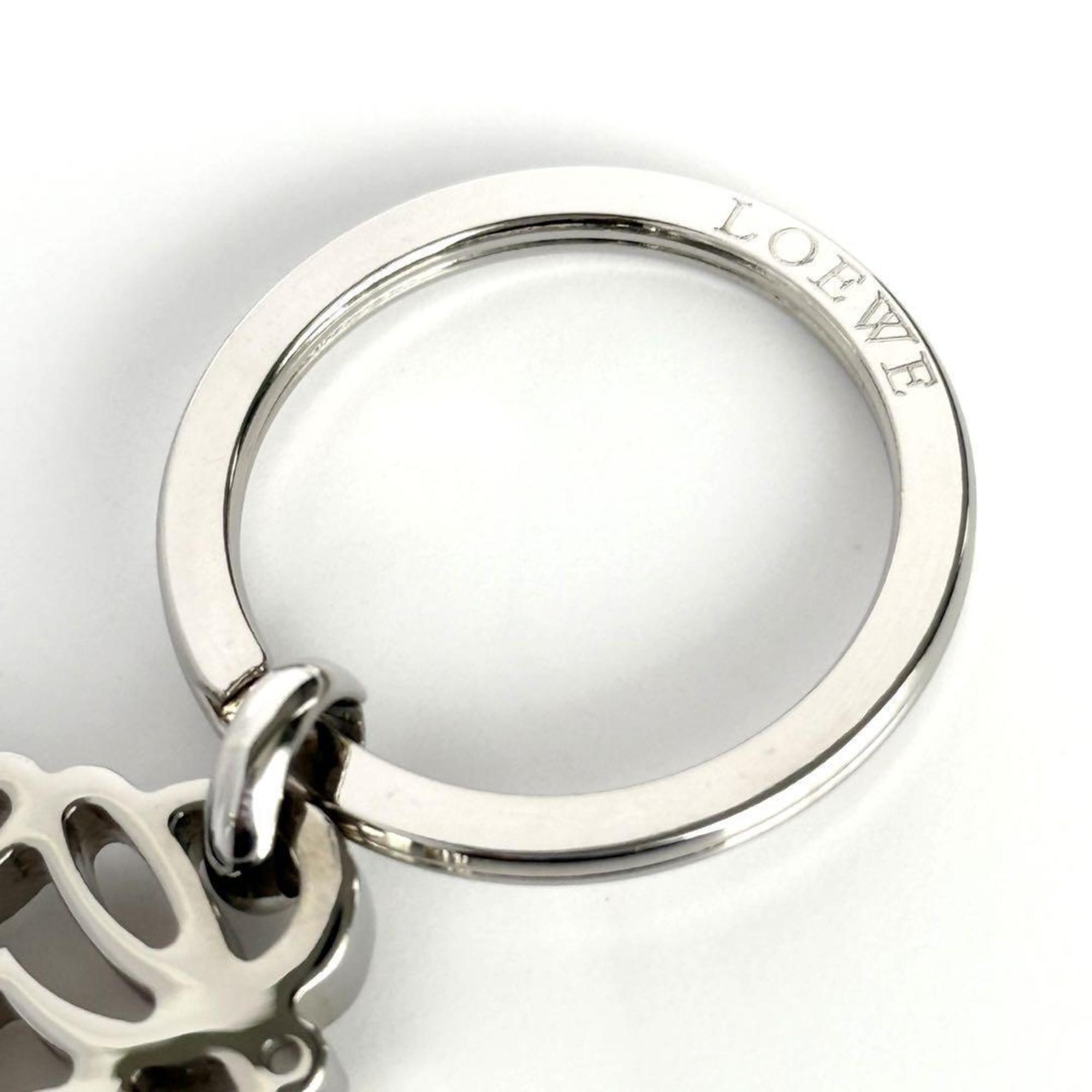 LOEWE Men's and Women's Anagram Keychain Keyring