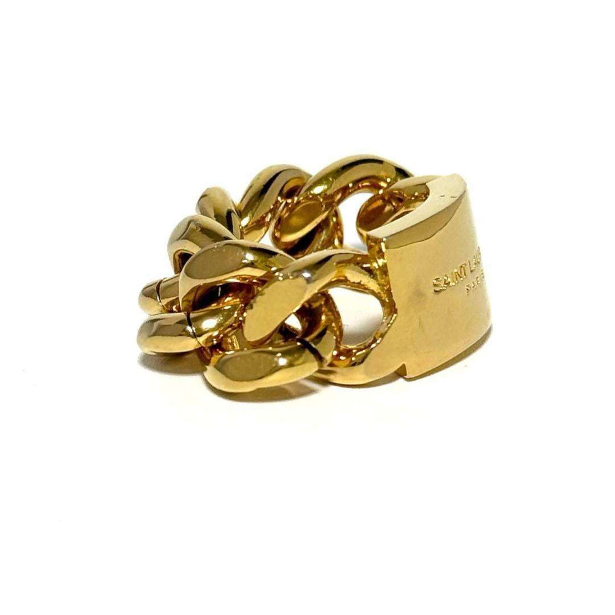 Yves Saint Laurent Paris SAINT LAURENT Men's and Women's Gourmet Chain Ring