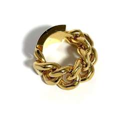 Yves Saint Laurent Paris SAINT LAURENT Men's and Women's Gourmet Chain Ring