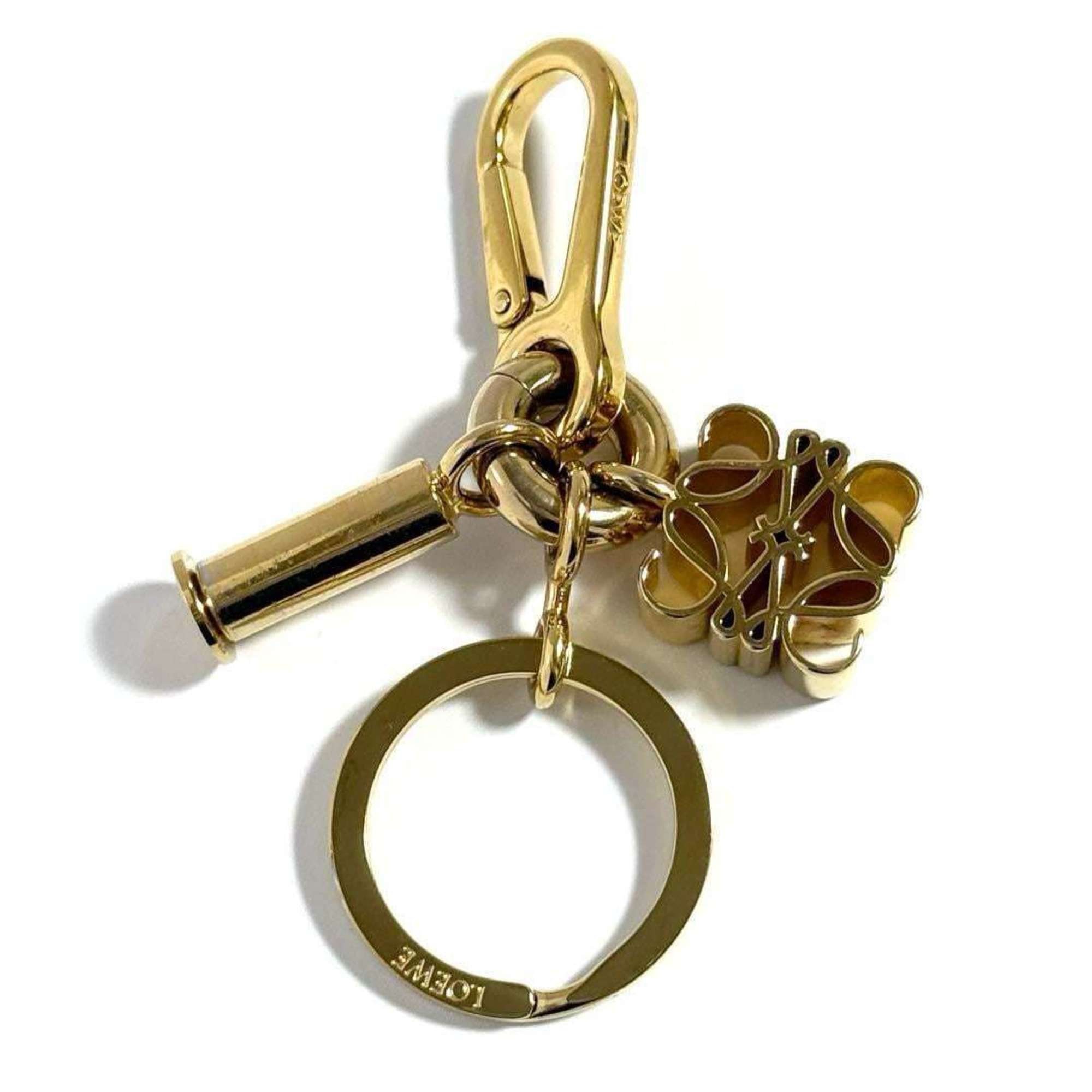 LOEWE Women's Anagram Personalized Key Ring Holder Charm