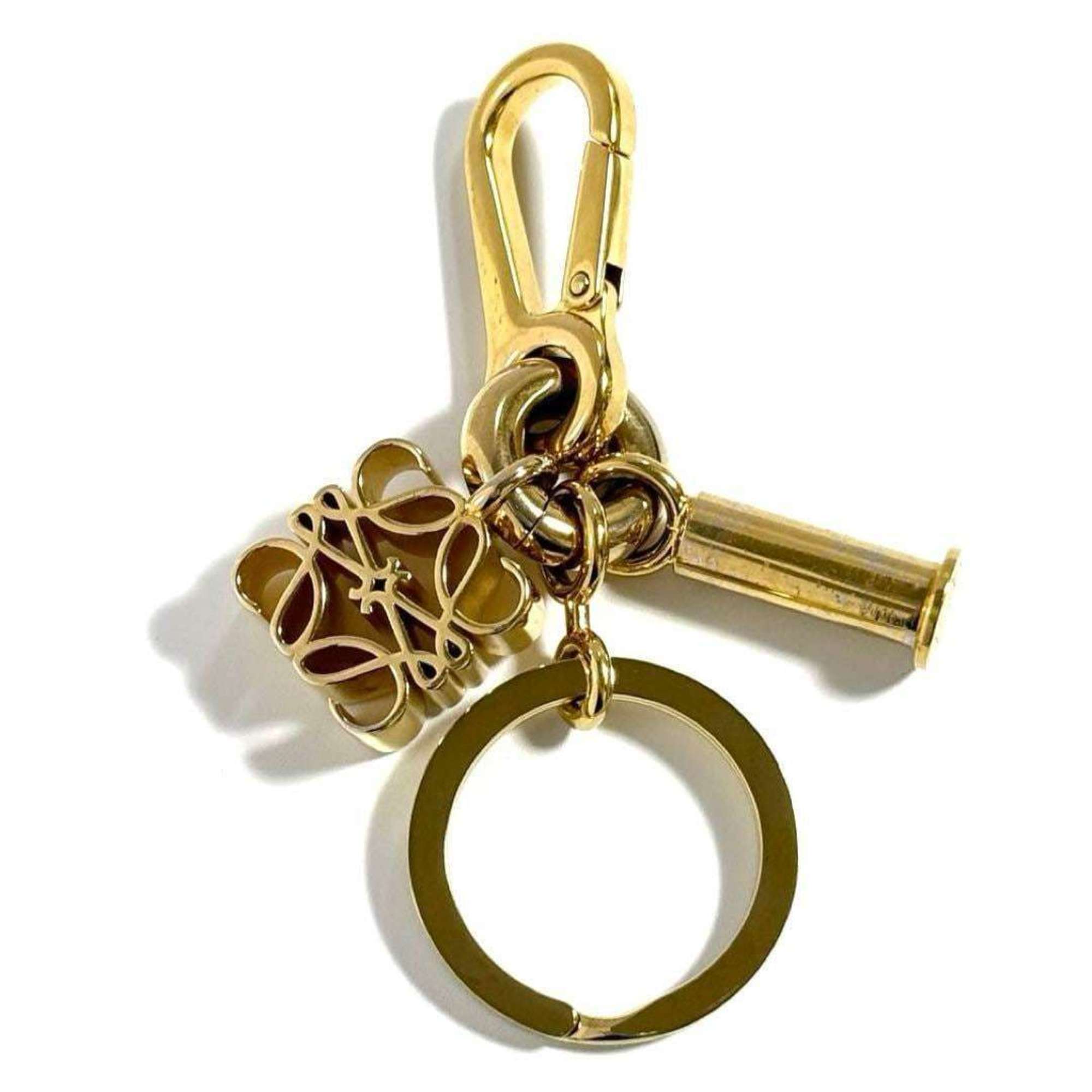 LOEWE Women's Anagram Personalized Key Ring Holder Charm