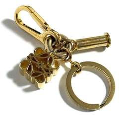 LOEWE Women's Anagram Personalized Key Ring Holder Charm