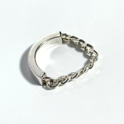 Bottega Veneta Men's Women's ID Chain Ring Silver 925