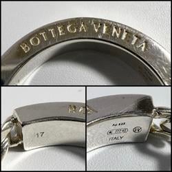 Bottega Veneta Men's Women's ID Chain Ring Silver 925