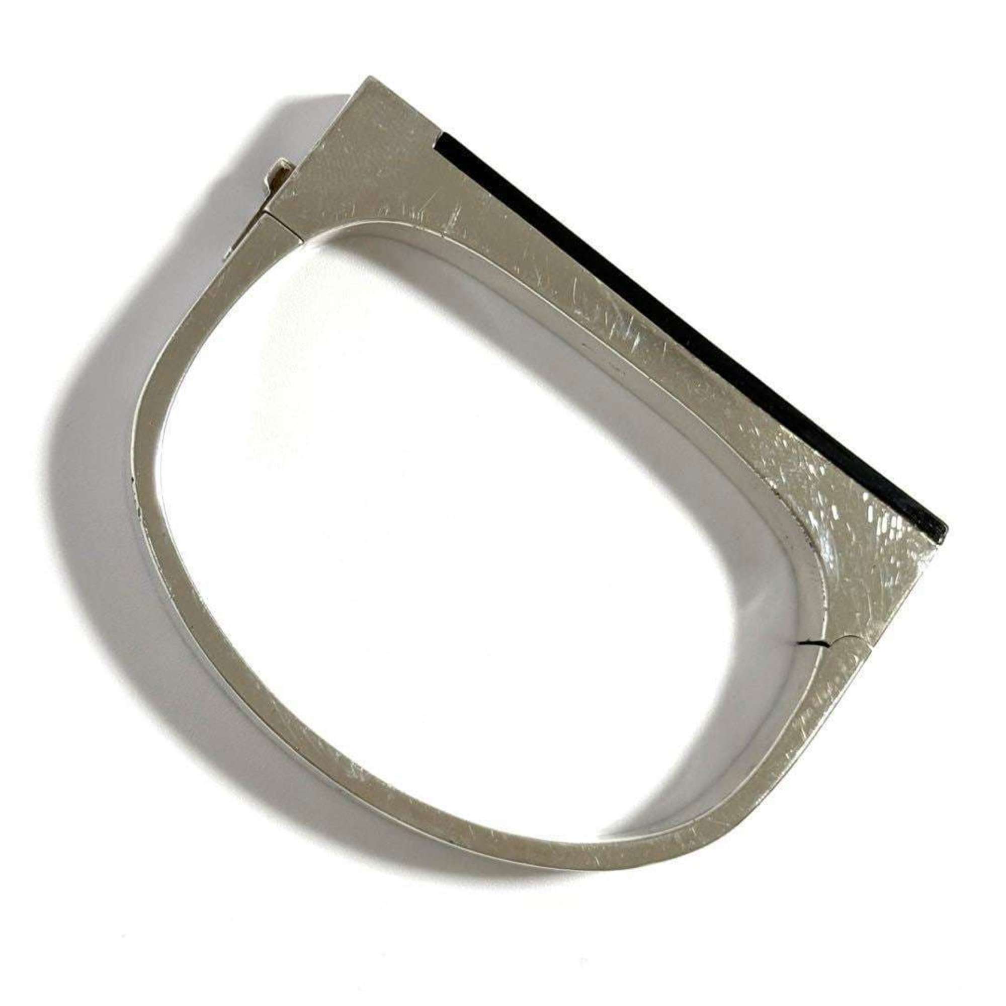 GUCCI Men's and Women's Bangle Bracelet Silver