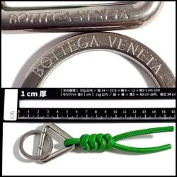 Bottega Veneta Men's Triangle Key Ring Holder