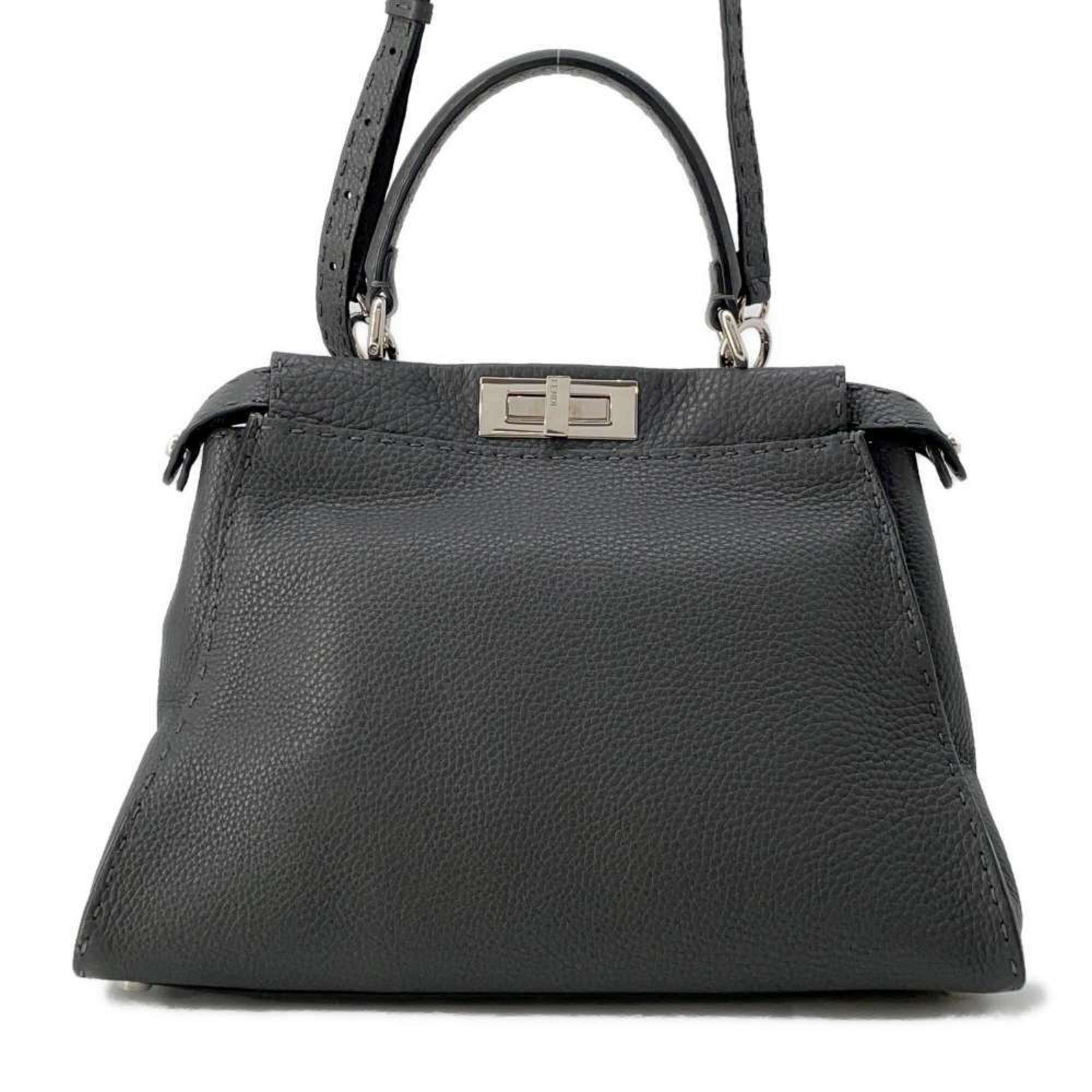 Fendi Handbag Peekaboo Selleria Regular 8BN226 FENDI Bag 2way Shoulder