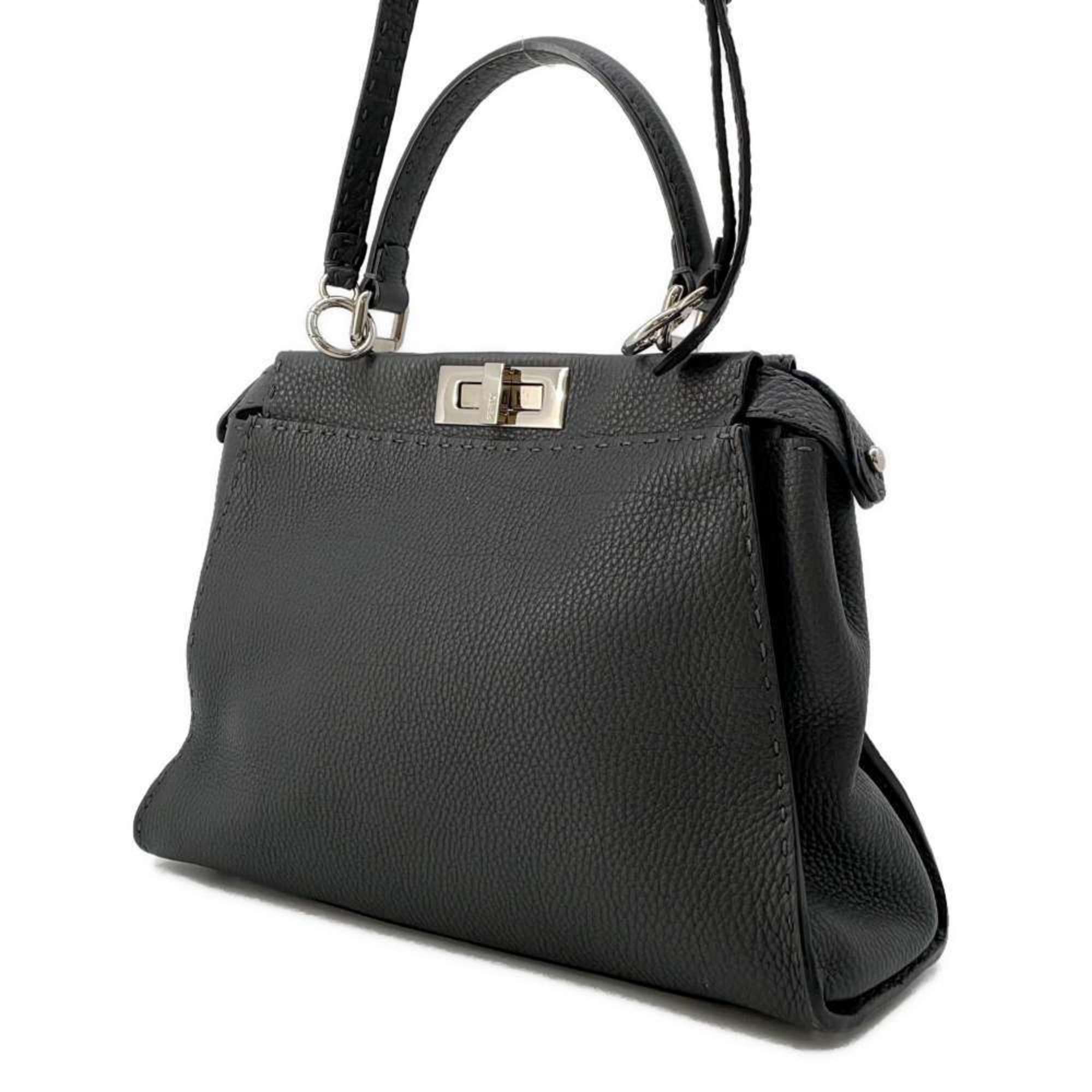 Fendi Handbag Peekaboo Selleria Regular 8BN226 FENDI Bag 2way Shoulder