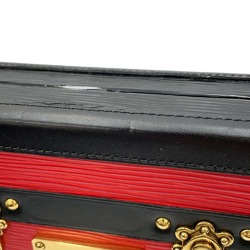 Louis Vuitton Shoulder Bag Epi Petite Malle M54651 LOUIS VUITTON Trunk Red Black