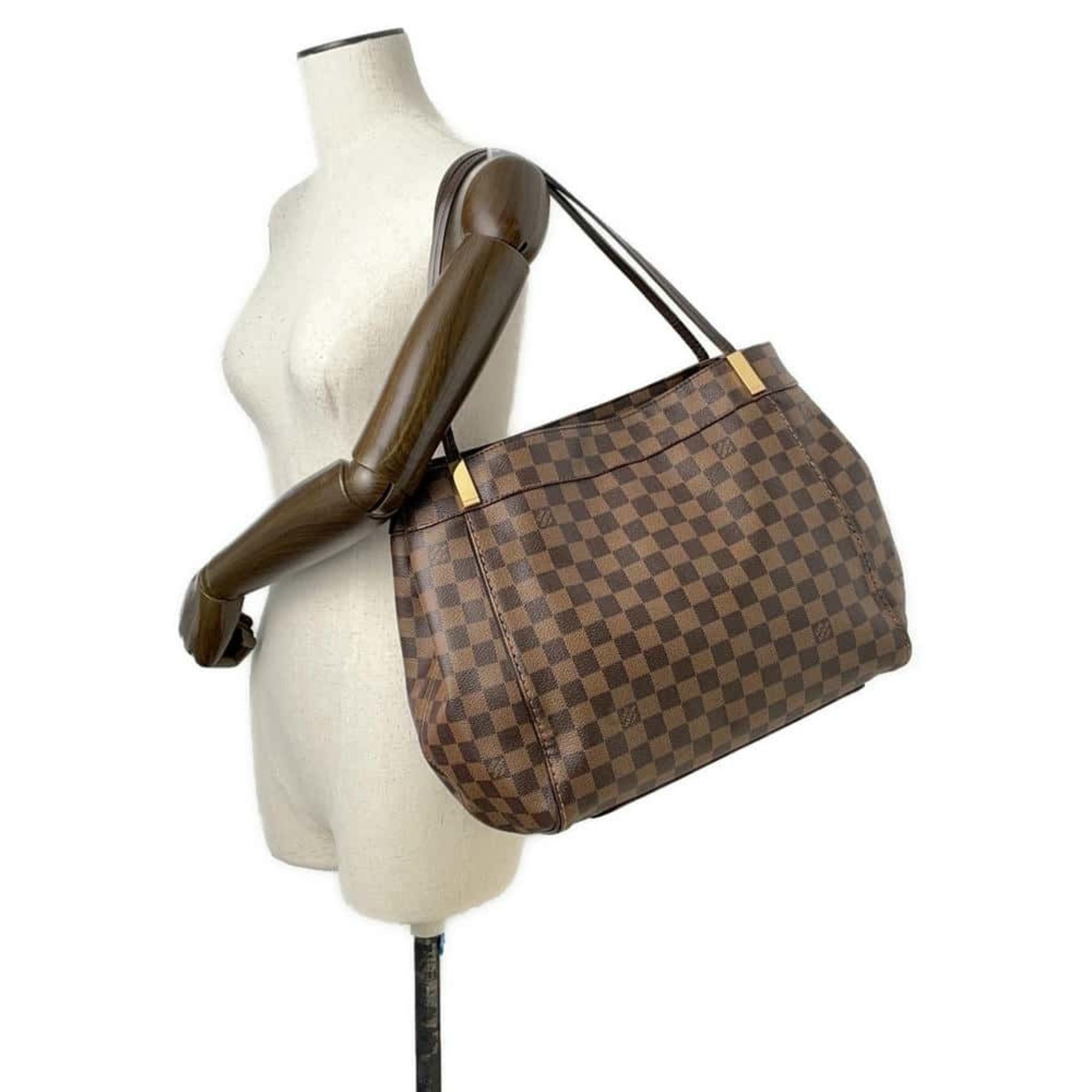 Louis Vuitton Tote Bag Damier Ebene Marble PM N41215 LOUIS VUITTON Shoulder