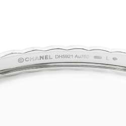 Chanel Bracelet Coco Crush Collection Diamond 81P Approx. 0.25ct K18WG White Gold Size L J11491