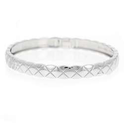 Chanel Bracelet Coco Crush Collection Diamond 81P Approx. 0.25ct K18WG White Gold Size L J11491