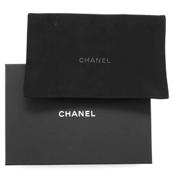 Chanel Chain Wallet Matelasse Coco Mark Caviar Skin CHANEL Black