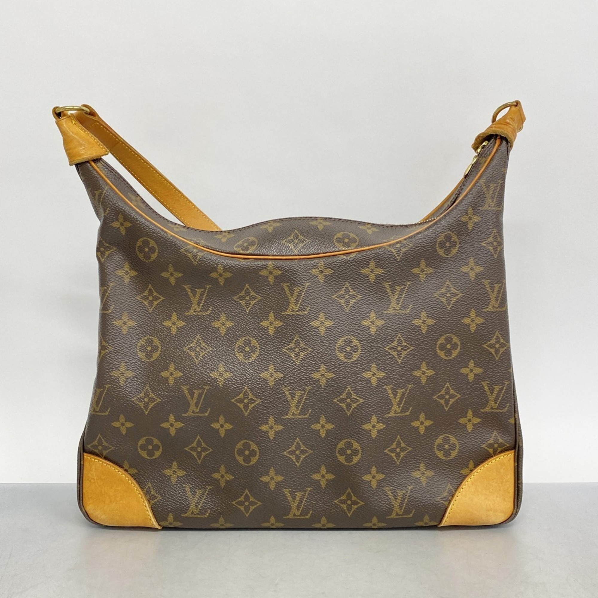 Louis Vuitton Shoulder Bag Monogram Boulogne 35 M51260 Brown Women's