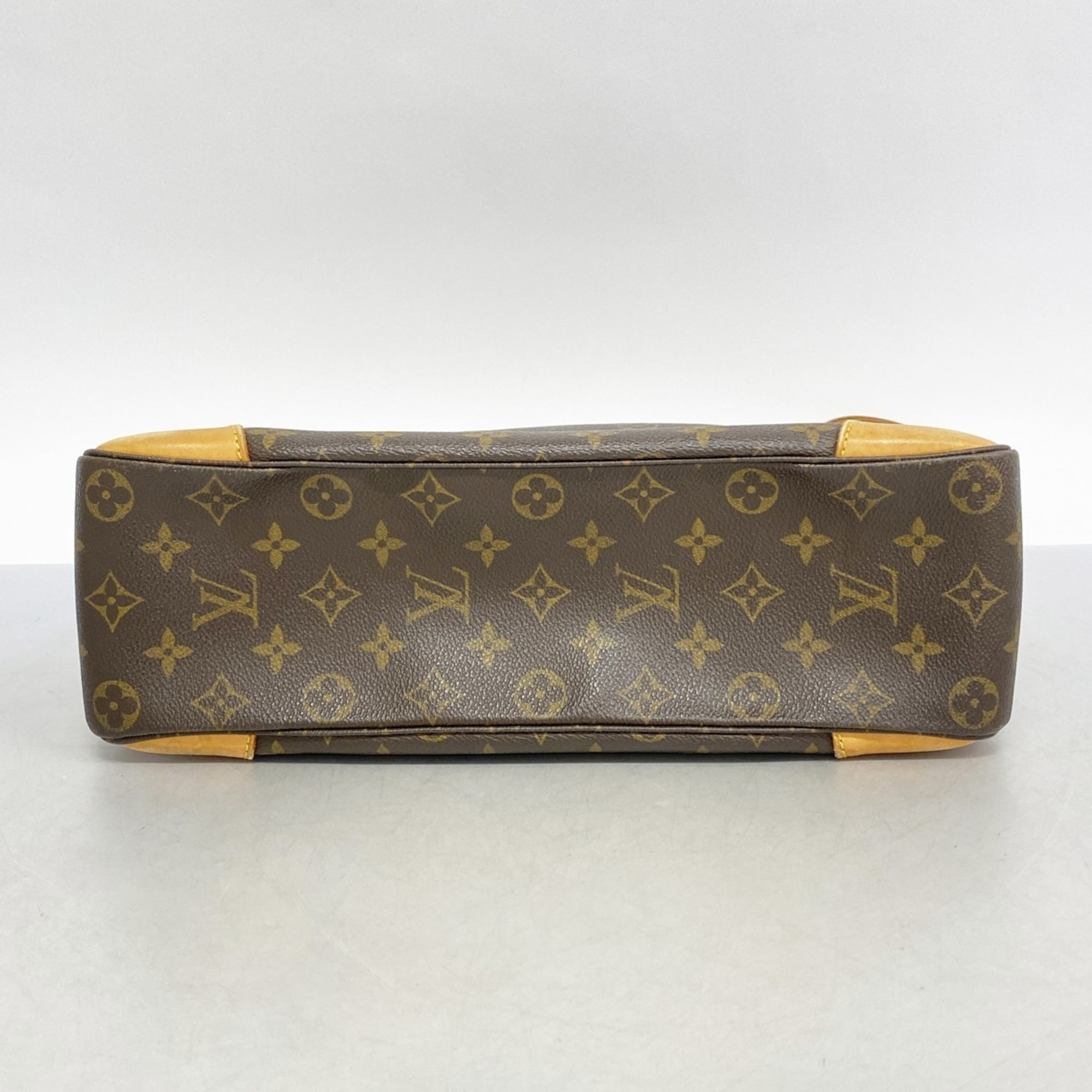 Louis Vuitton Shoulder Bag Monogram Boulogne 35 M51260 Brown Women's