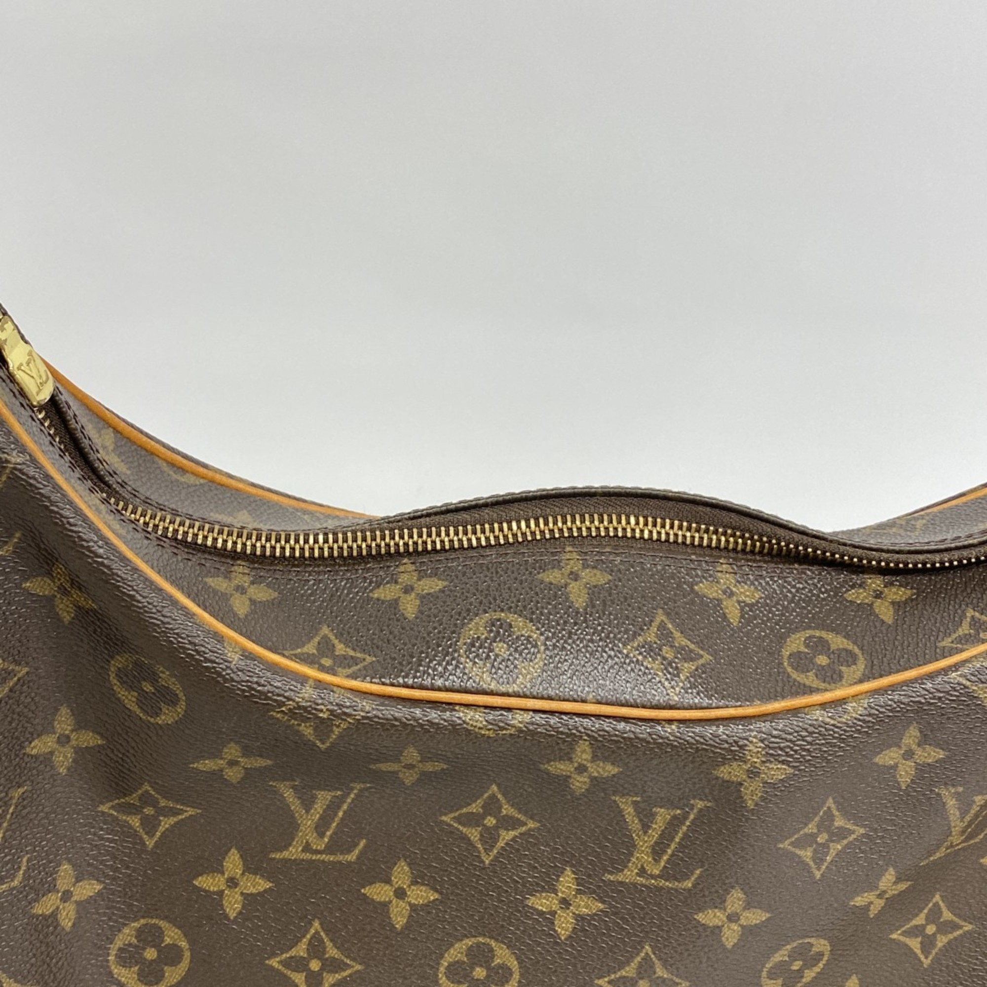 Louis Vuitton Shoulder Bag Monogram Boulogne 35 M51260 Brown Women's