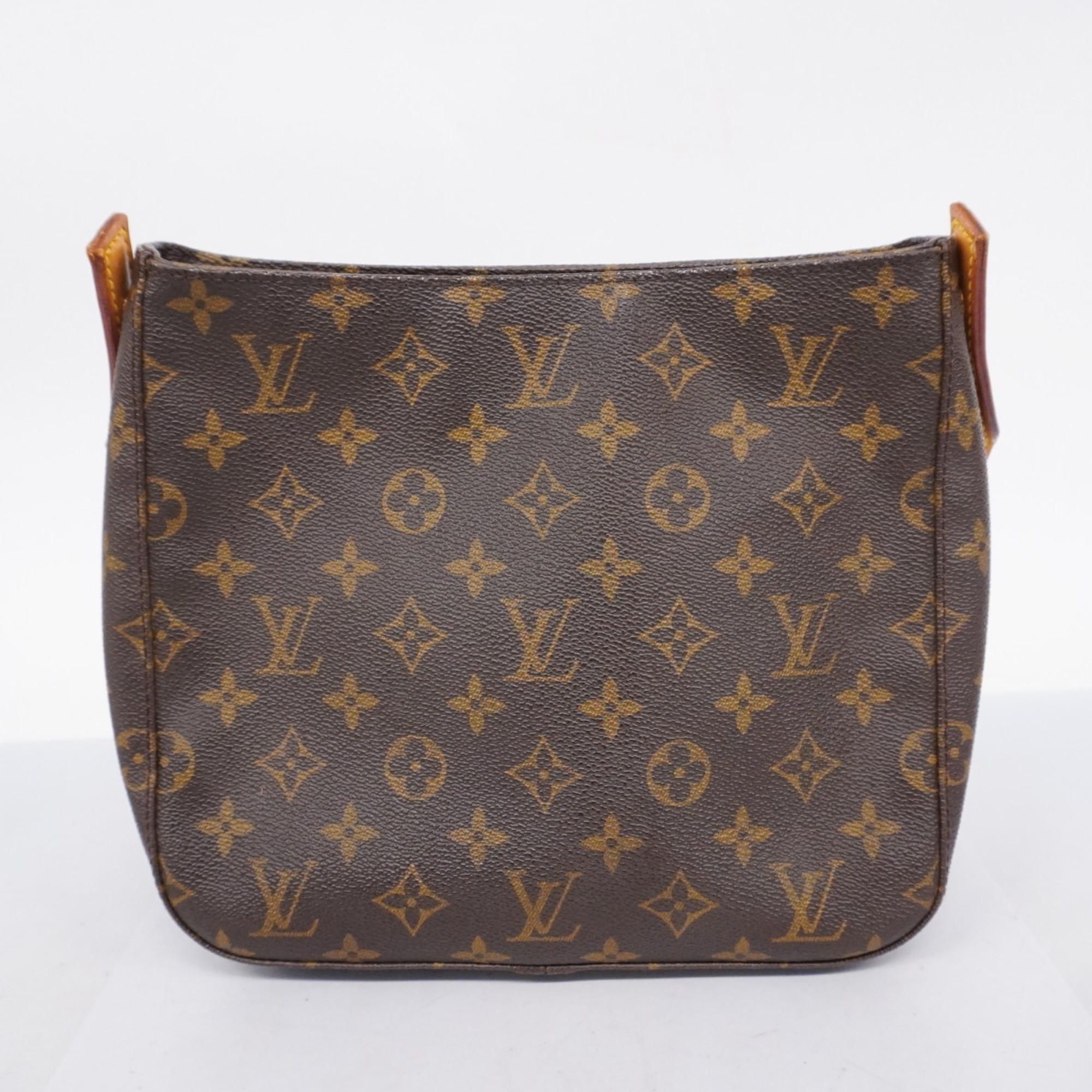 Louis Vuitton Shoulder Bag Monogram Looping MM M51146 Brown Women's