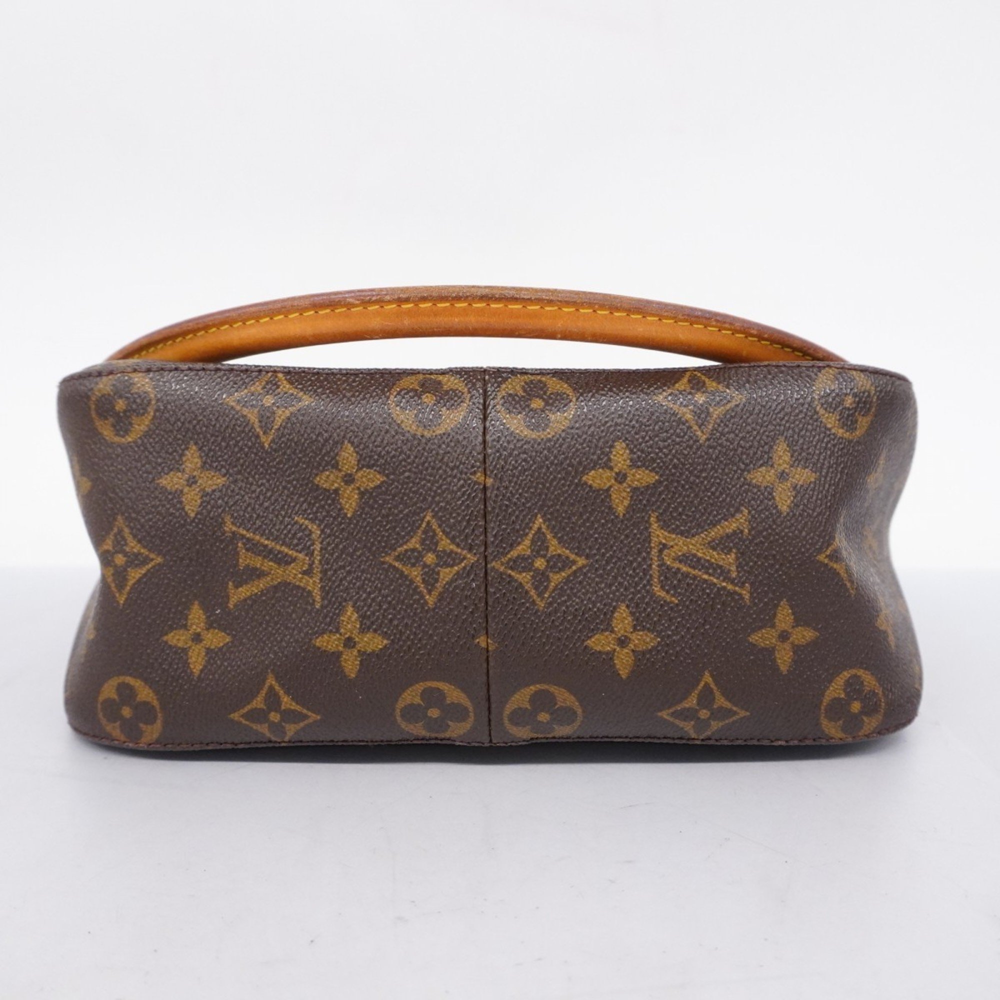 Louis Vuitton Shoulder Bag Monogram Looping MM M51146 Brown Women's