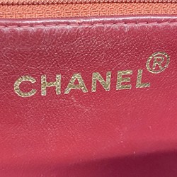 Chanel Tote Bag Reproduction Caviar Skin Red Women's