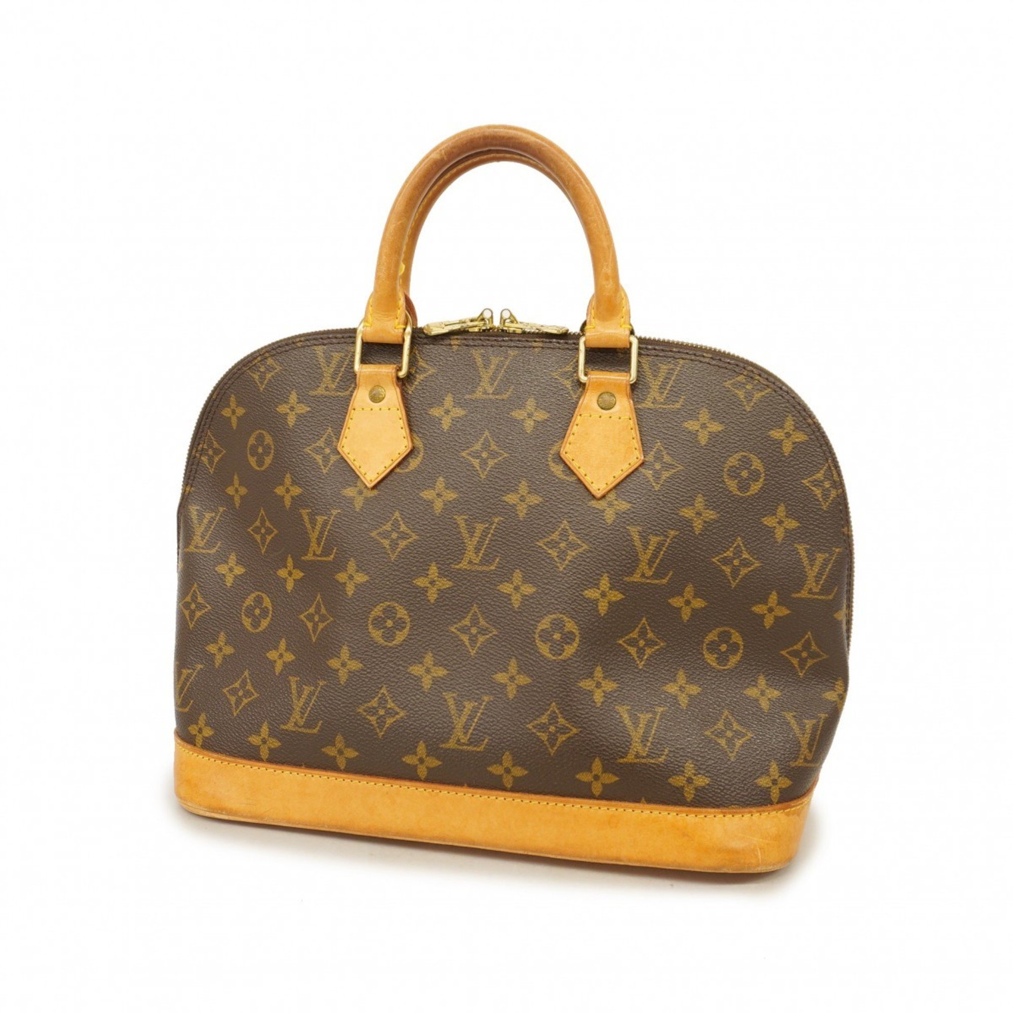 Louis Vuitton handbag Monogram Alma M51130 brown ladies