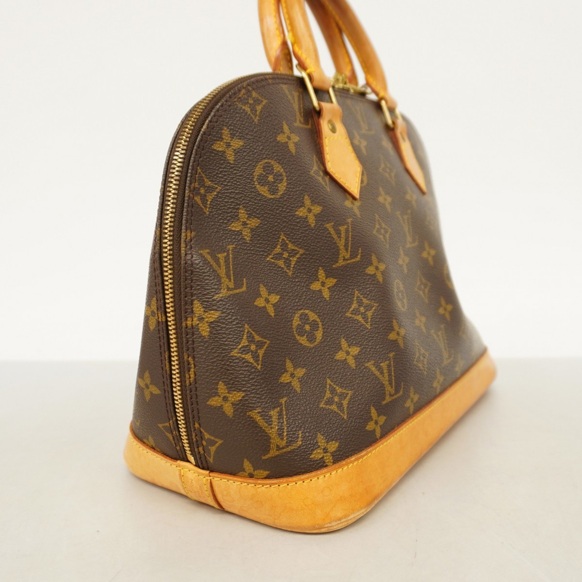 Louis Vuitton handbag Monogram Alma M51130 brown ladies