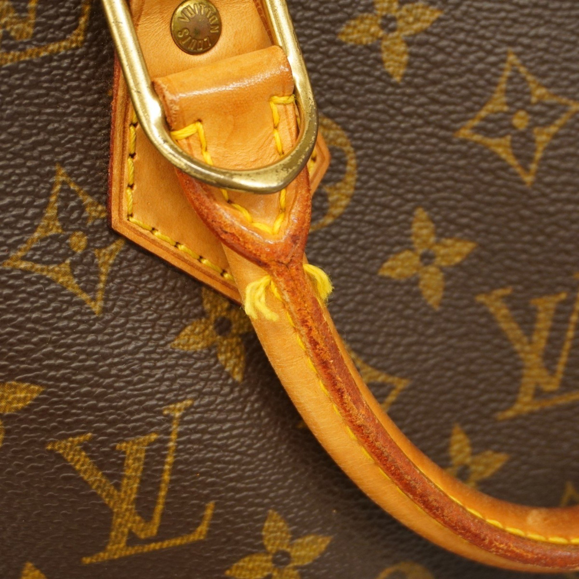 Louis Vuitton handbag Monogram Alma M51130 brown ladies