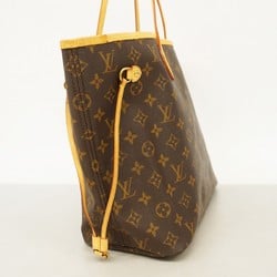 Louis Vuitton Tote Bag Monogram Neverfull MM M40156 Brown Women's