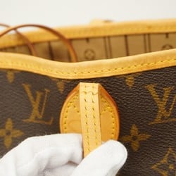 Louis Vuitton Tote Bag Monogram Neverfull MM M40156 Brown Women's