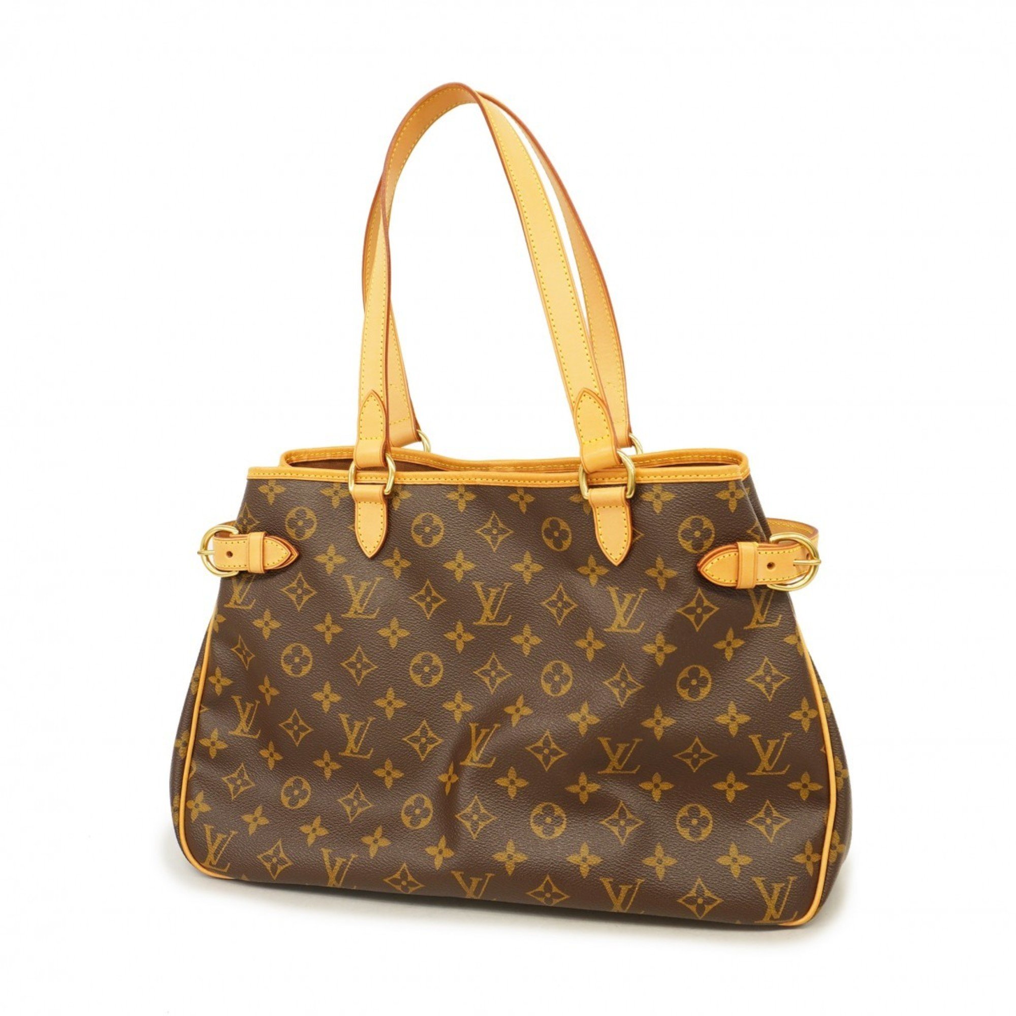 Louis Vuitton Tote Bag Monogram Batignolles Horizontal M51154 Brown Women's