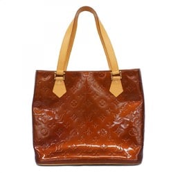 Louis Vuitton Tote Bag Vernis Houston M91122 Bronze Ladies