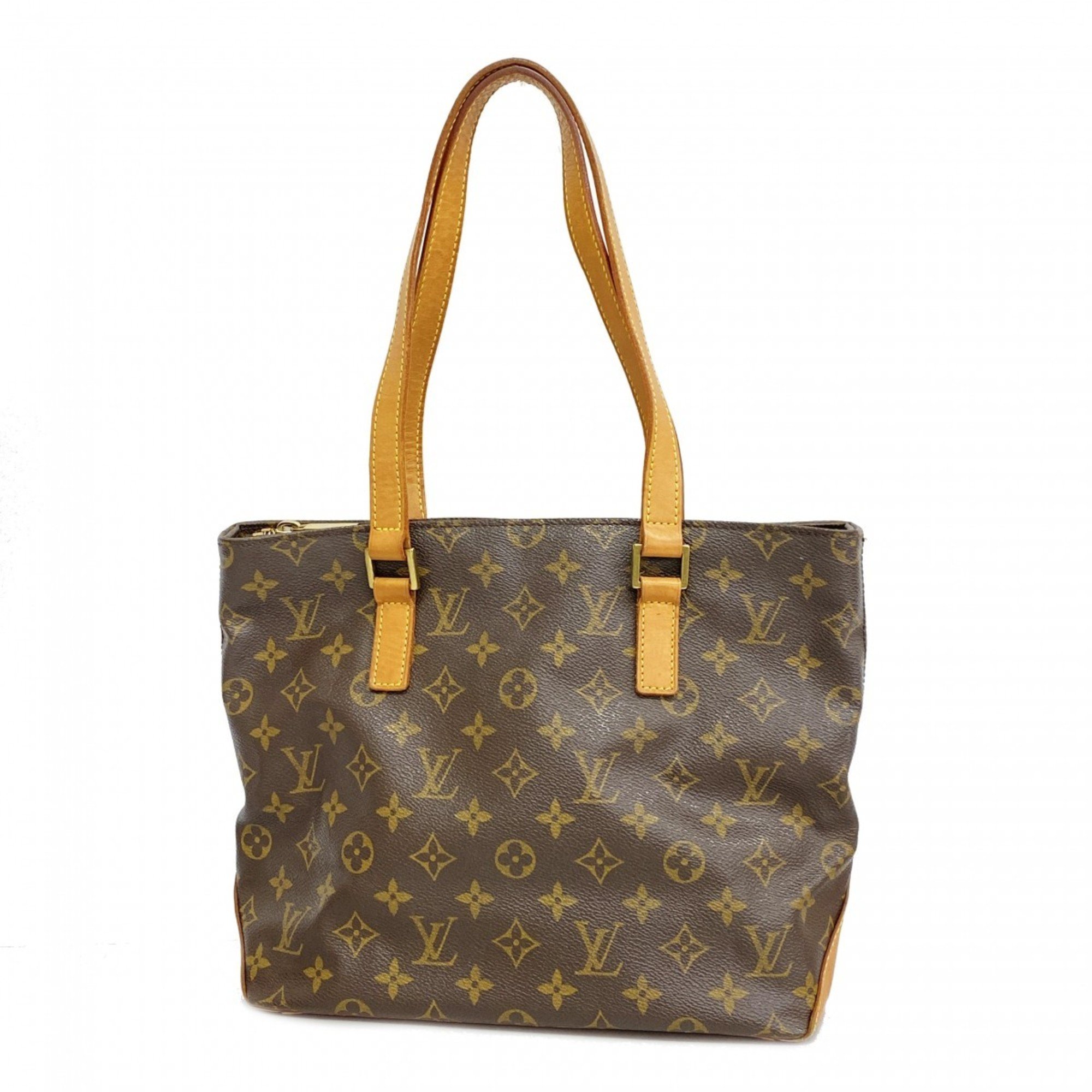 Louis Vuitton Tote Bag Monogram Cabas Piano M51148 Brown Ladies