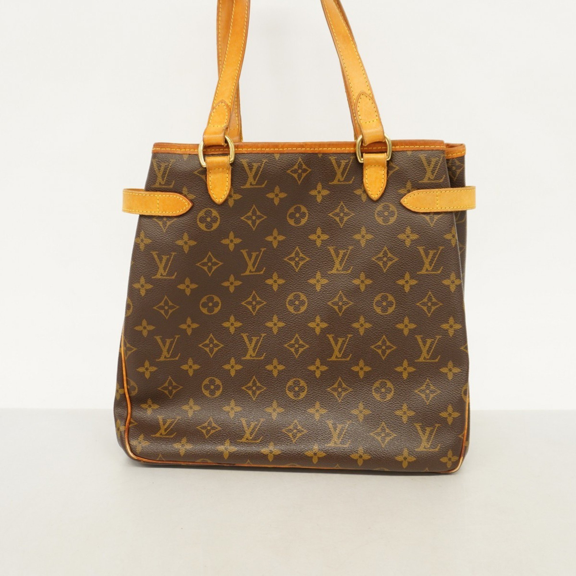 Louis Vuitton Tote Bag Monogram Batignolles Vertical M51153 Brown Women's