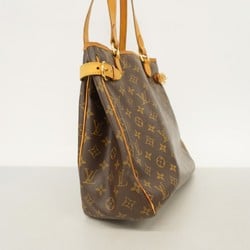 Louis Vuitton Tote Bag Monogram Batignolles Vertical M51153 Brown Women's