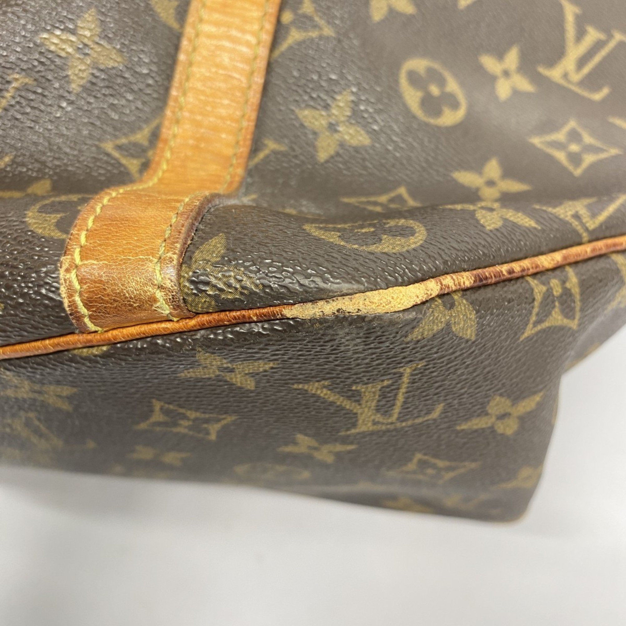 Louis Vuitton Shoulder Bag Monogram Sac M51108 Brown Ladies