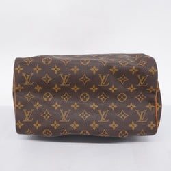 Louis Vuitton Handbag Monogram Speedy 30 M41108 Brown Ladies