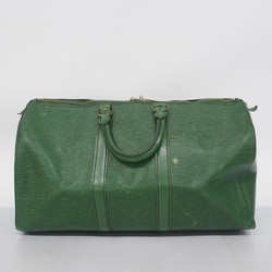 Louis Vuitton Boston Bag Epi Keepall 45 M42974 Borneo Green Men's Women's