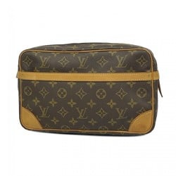 Louis Vuitton Clutch Bag Monogram Compiegne 28 M51845 Brown Women's