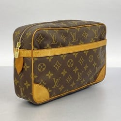 Louis Vuitton Clutch Bag Monogram Compiegne 28 M51845 Brown Women's