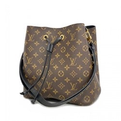 Louis Vuitton Shoulder Bag Monogram NeoNoe M44020 Brown Noir Ladies