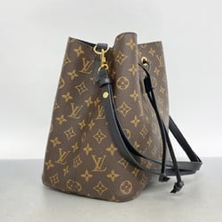 Louis Vuitton Shoulder Bag Monogram NeoNoe M44020 Brown Noir Ladies