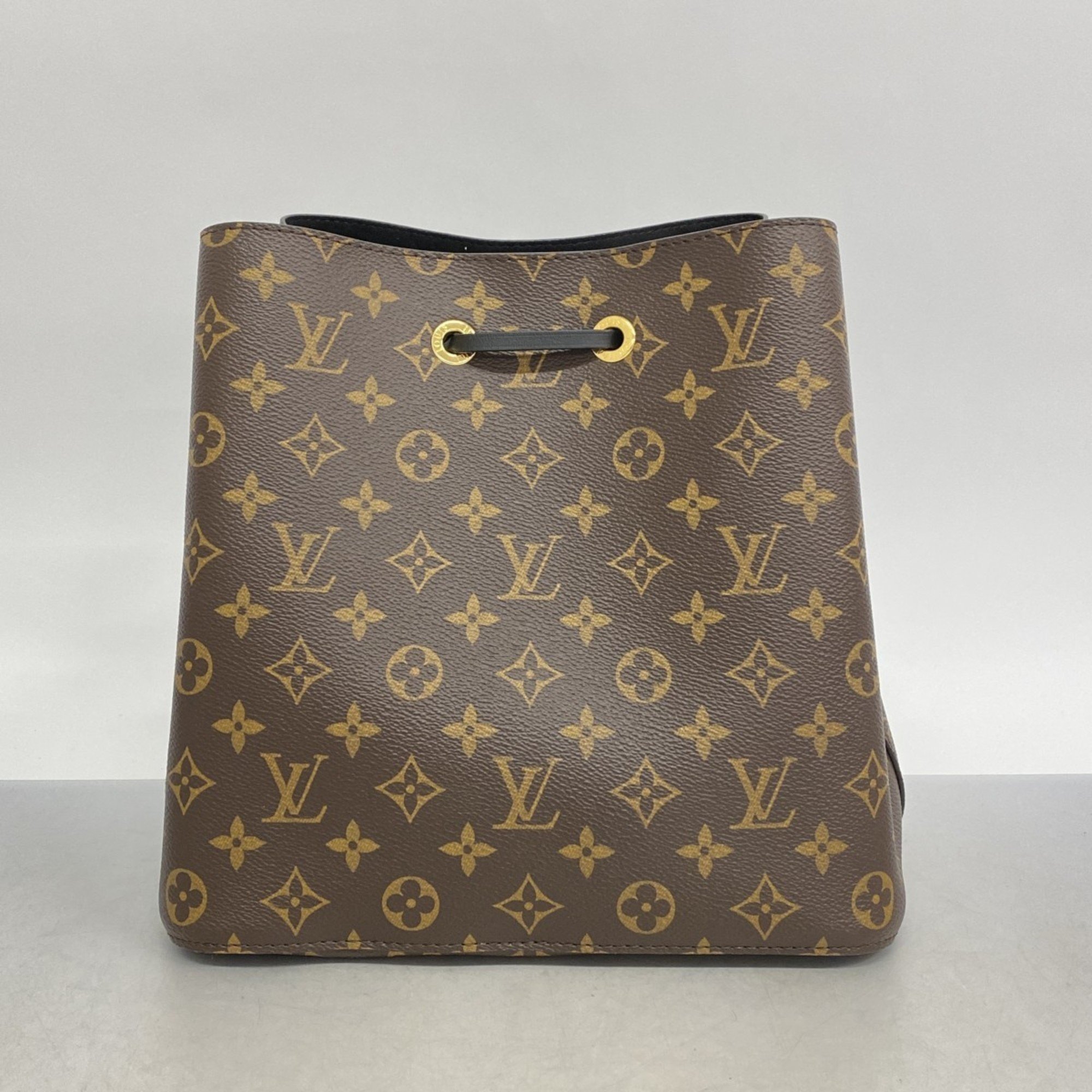 Louis Vuitton Shoulder Bag Monogram NeoNoe M44020 Brown Noir Ladies