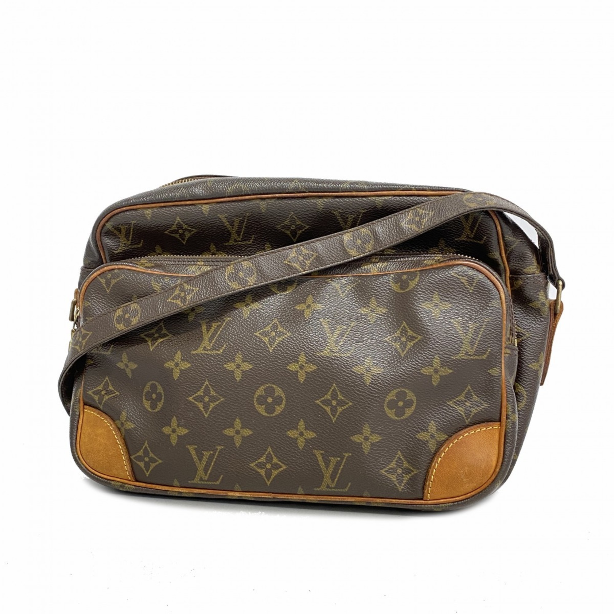 Louis Vuitton Shoulder Bag Monogram Nile M45244 Brown Ladies