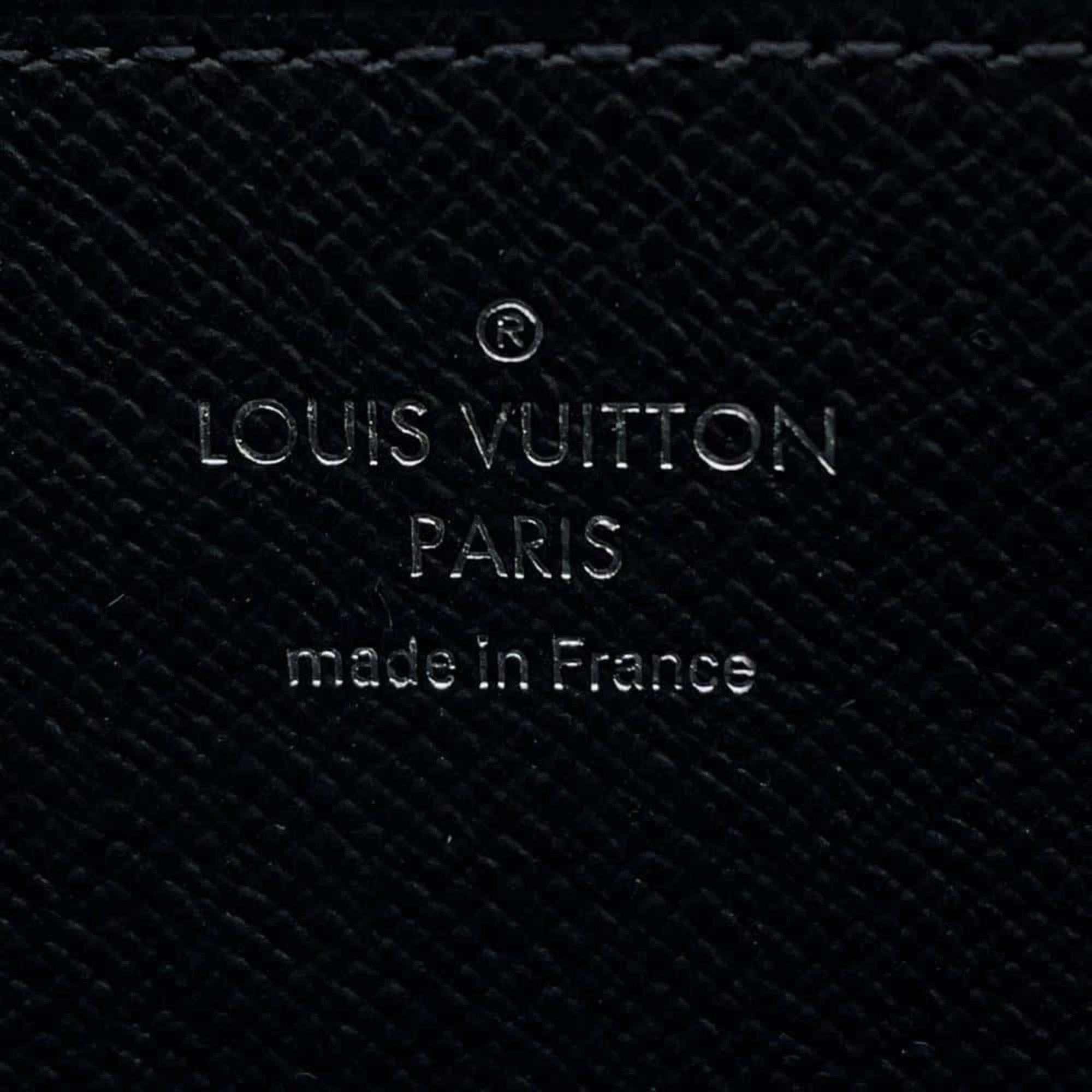 Louis Vuitton Long Wallet Epi Denim Zippy M61862 LOUIS VUITTON Round