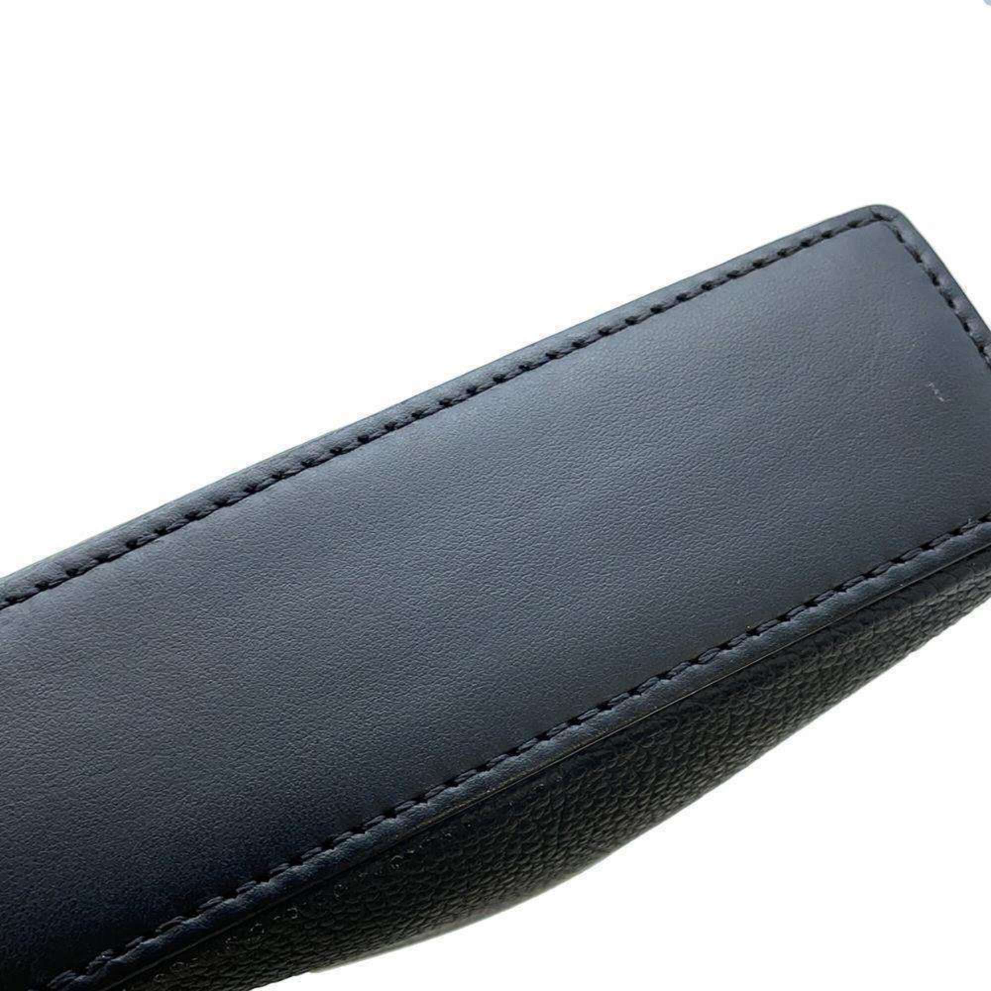 Louis Vuitton Clutch Bag Grain Leather Pochette IPAD M69837 LOUIS VUITTON Pouch Black Men's