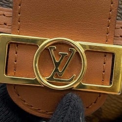 Louis Vuitton Tri-fold Wallet Monogram Reverse Portefeuille Dauphine Compact M68725