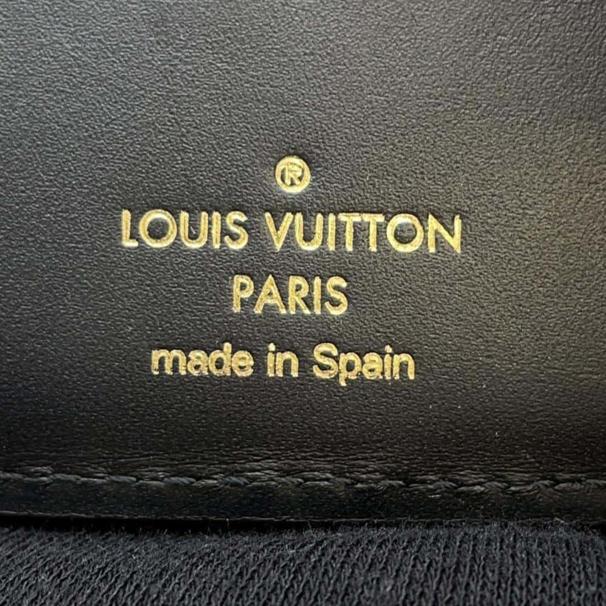 Louis Vuitton Tri-fold Wallet Monogram Reverse Portefeuille Dauphine Compact M68725