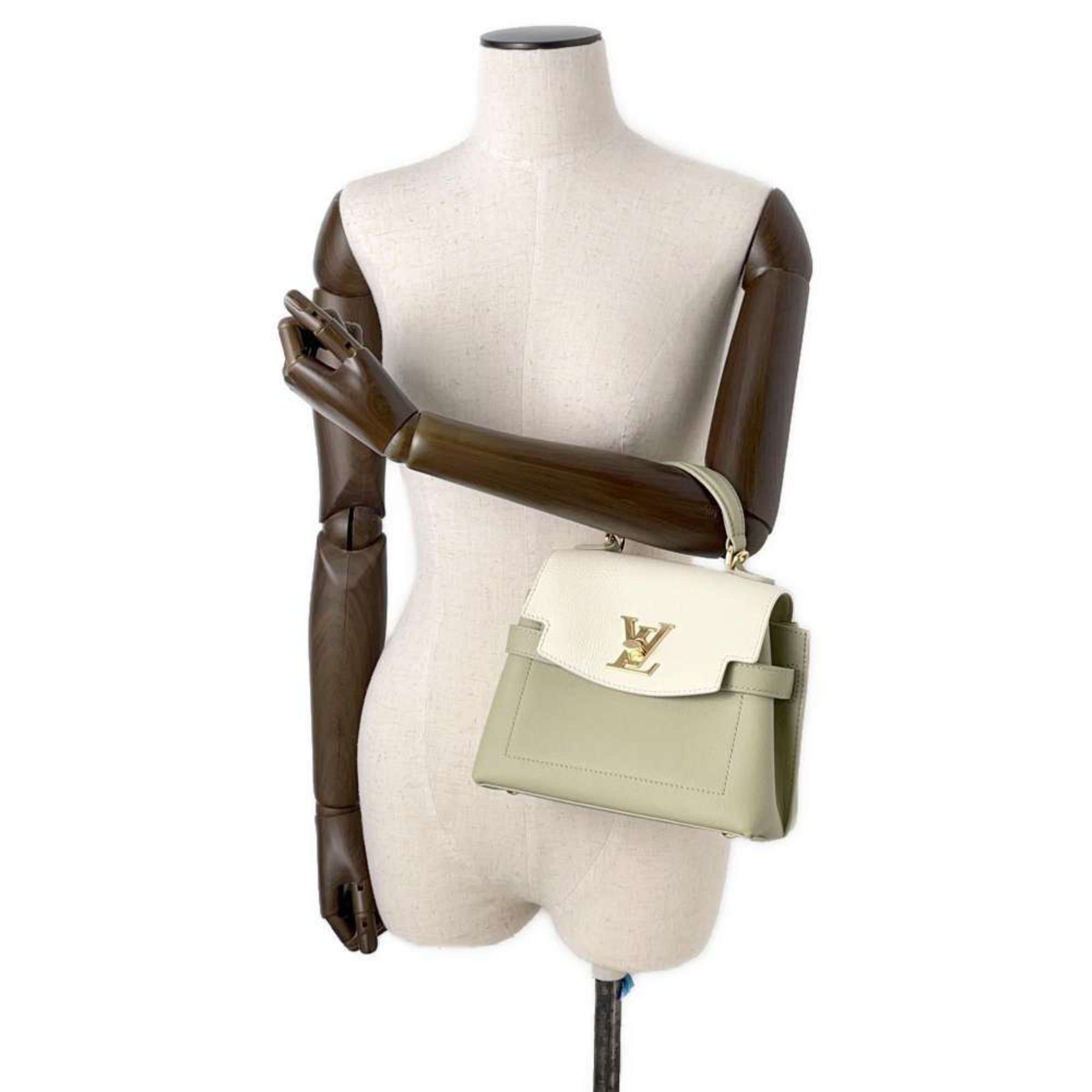 Louis Vuitton Handbag Grained Calf Leather Rock Me Ever MINI M23075 LOUIS VUITTON 2way White